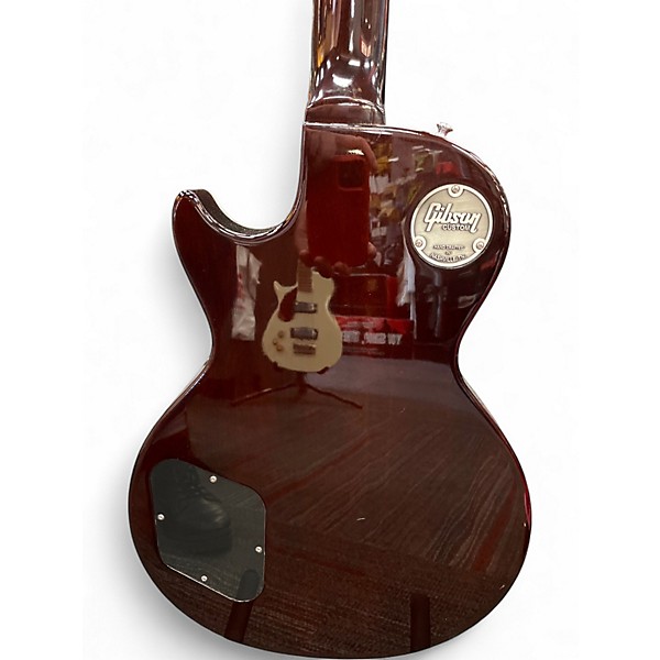 Used Gibson 59 LP Standard Koa Brown Solid Body Electric Guitar