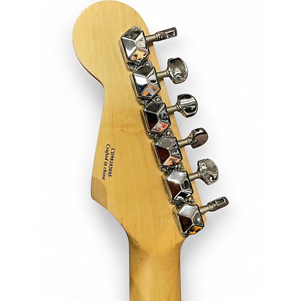 Used Squier Affinity Stratocaster Black Solid Body Electric Guitar