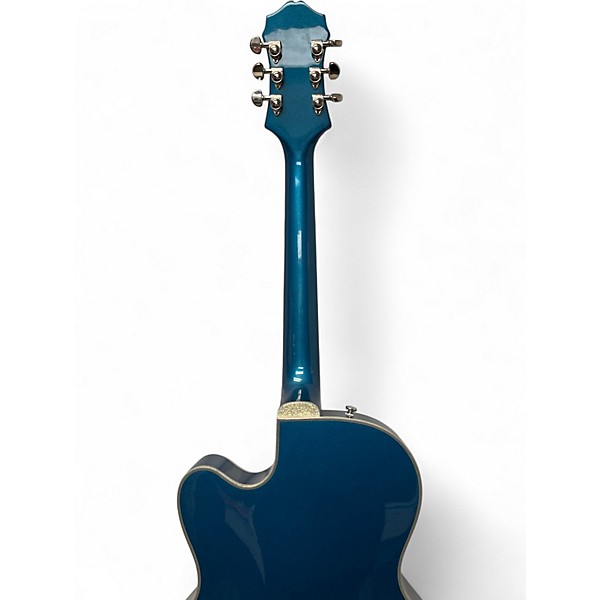 Used Epiphone Swingster Delta Blue Metallic Hollow Body Electric Guitar