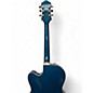 Used Epiphone Swingster Delta Blue Metallic Hollow Body Electric Guitar