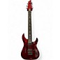 Used Schecter Guitar Research C7 Apocalypse Crimson Red Trans Solid Body Electric Guitar thumbnail