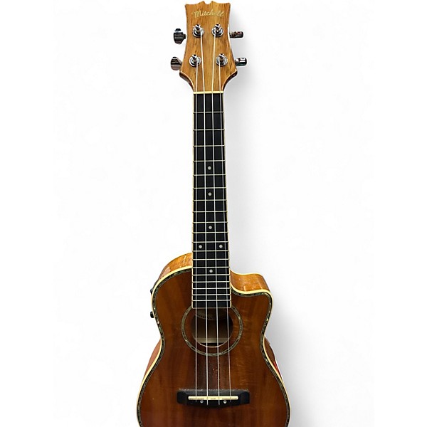 Used Mitchell Mu-100ce/n Antique Natural Ukulele