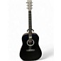 Used Martin DX Johnny Cash Black Acoustic Electric Guitar thumbnail