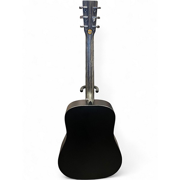 Used Martin DX Johnny Cash Black Acoustic Electric Guitar