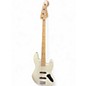 Used Squier Jazz Bass Classic White Electric Bass Guitar thumbnail