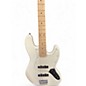 Used Squier Jazz Bass Classic White Electric Bass Guitar