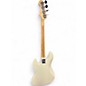 Used Squier Jazz Bass Classic White Electric Bass Guitar