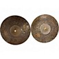 Used MEINL 14in Byzance Extra Dry Medium Hi Hats Pair Cymbal thumbnail