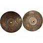 Used MEINL 14in Byzance Extra Dry Medium Hi Hats Pair Cymbal