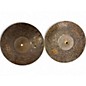 Used MEINL 14in Byzance Extra Dry Medium Hi Hats Pair Cymbal
