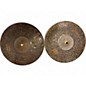 Used MEINL 14in Byzance Extra Dry Medium Hi Hats Pair Cymbal