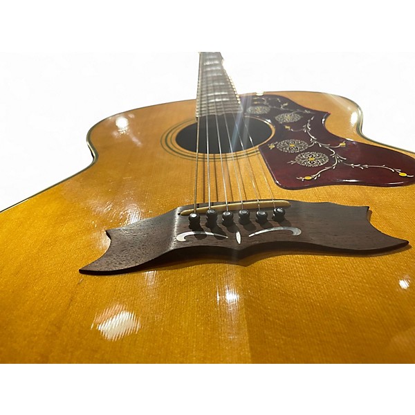 Vintage 1976 Gibson J200 Standard Natural Acoustic Guitar