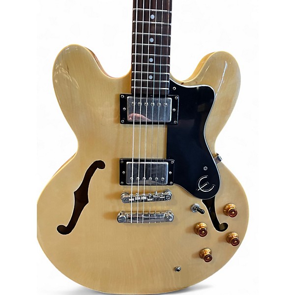 Used Epiphone Dot Natural Hollow Body Electric Guitar