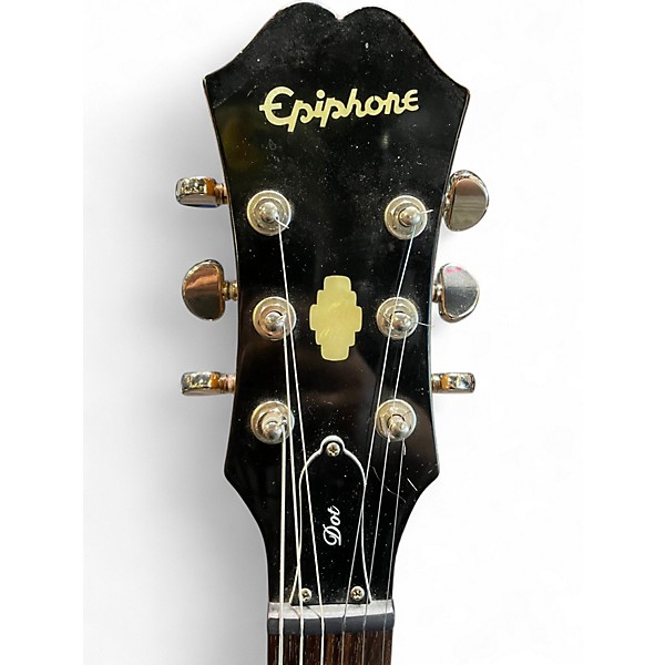 Used Epiphone Dot Natural Hollow Body Electric Guitar