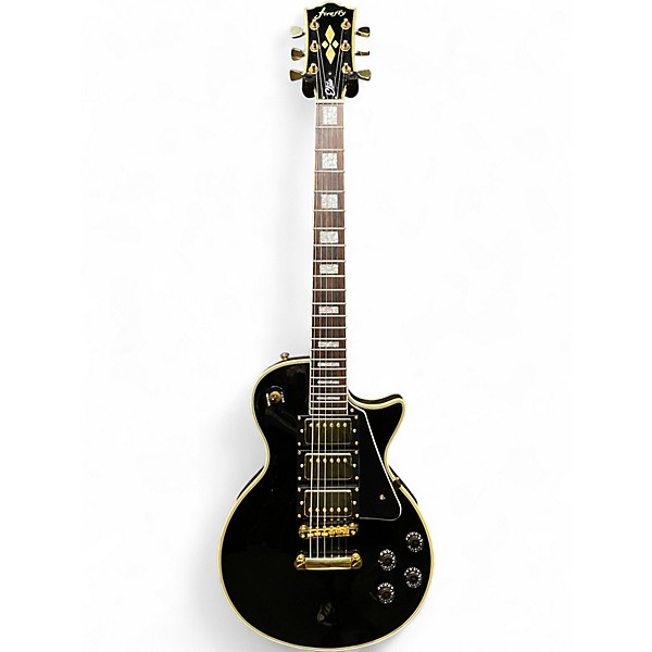 Used Firefly FFSP Elite HHH Black and Gold Solid Body Electric Guitar
