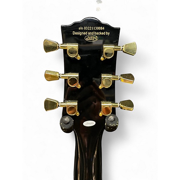 Used Firefly FFSP Elite HHH Black and Gold Solid Body Electric Guitar