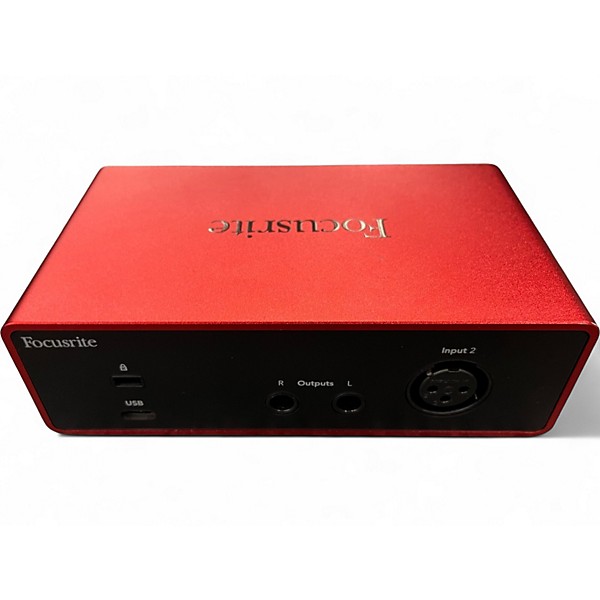 Used Focusrite SCARLETT SOLO GEN 4 Audio Interface