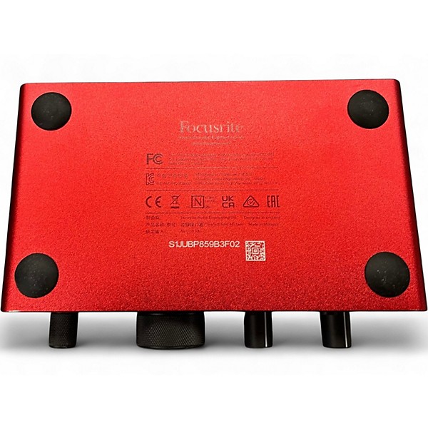 Used Focusrite SCARLETT SOLO GEN 4 Audio Interface