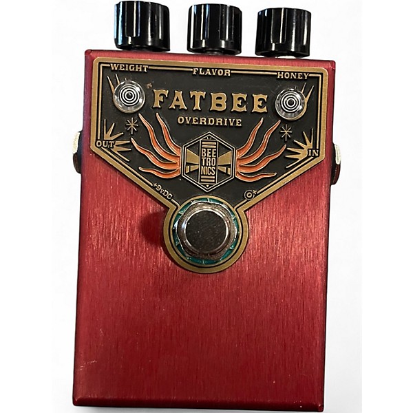 Used Beetronics FX FATBEE OVERDRIVE Effect Pedal
