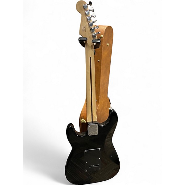 Used Squier Stratocaster HSS Black Solid Body Electric Guitar