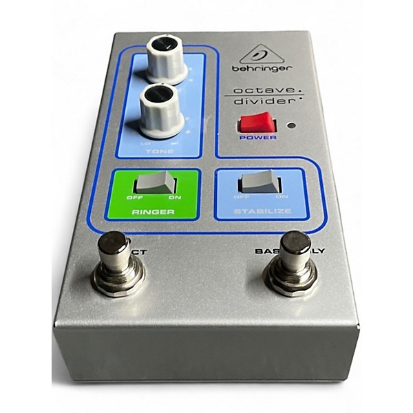 Used Behringer Octave Divider Effect Pedal