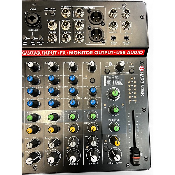 Used Harbinger LV14 Powered Mixer