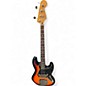 Used 2000s Fender Standard Jazz Bass Brown Sunburst Electric Bass Guitar thumbnail