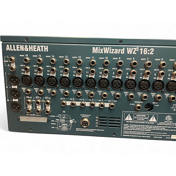 Used Allen & Heath MixWizard3 16:2 Unpowered Mixer