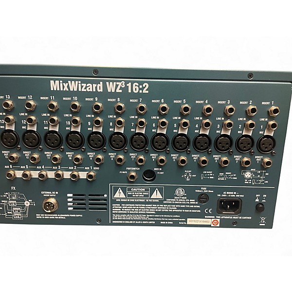 Used Allen & Heath MixWizard3 16:2 Unpowered Mixer