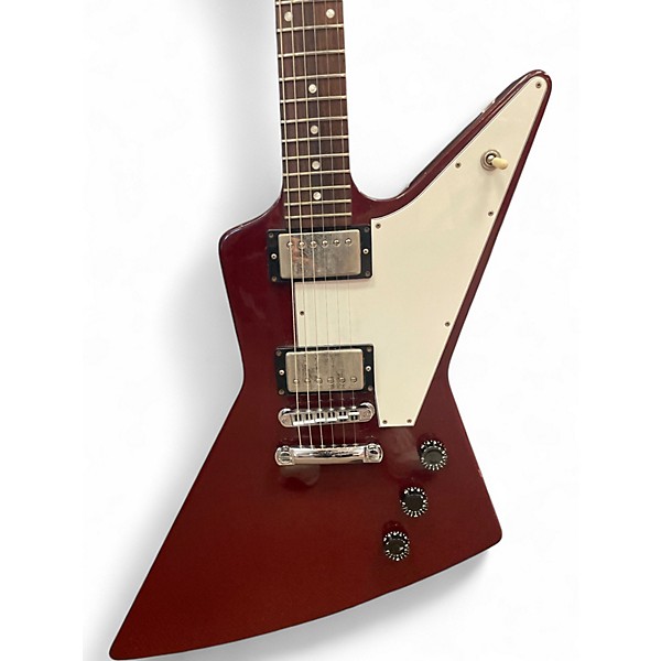 Used Gibson Explorer CHERRY Solid Body Electric Guitar