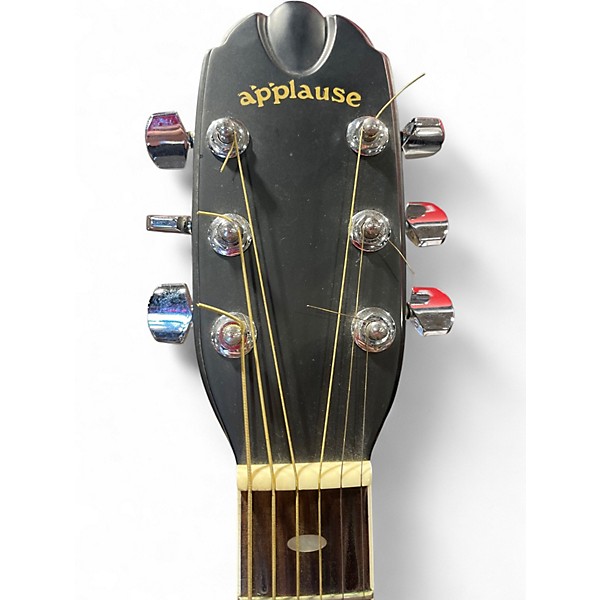 Used 1980s Applause AE-38 GREEN BURST Acoustic Electric Guitar