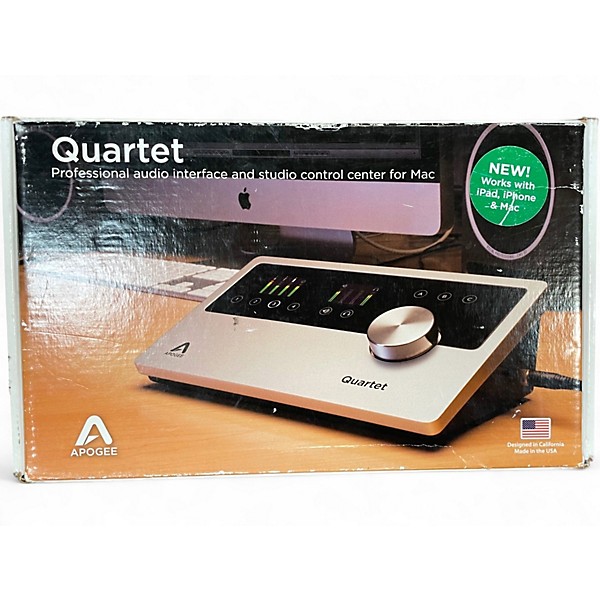 Used Apogee Quartet Audio Interface Audio Interface