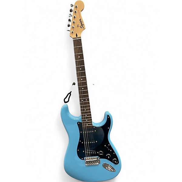 Used Squier Sonic Stratocaster California Blue Solid Body Electric Guitar