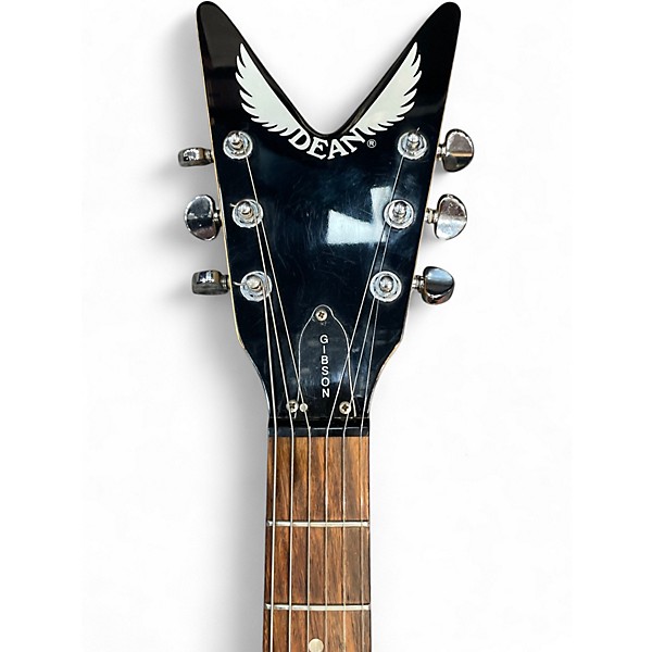 Used Dean 79 Series V  Sunburst Solid Body Electric Guitar