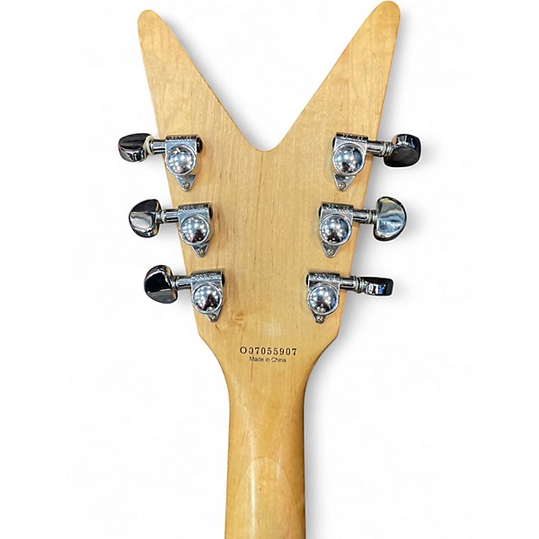 Used Dean 79 Series V  Sunburst Solid Body Electric Guitar