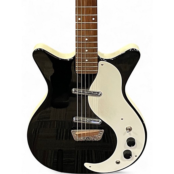 Used Danelectro Stock '59 Black Solid Body Electric Guitar