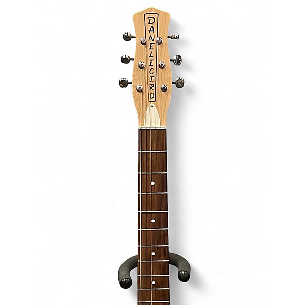 Used Danelectro Stock '59 Black Solid Body Electric Guitar