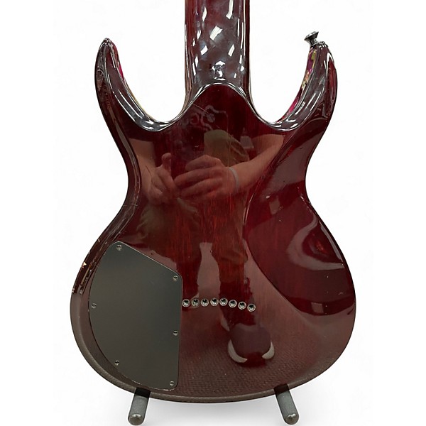 Used Schecter Guitar Research hellraiser devil 8 red Solid Body Electric Guitar