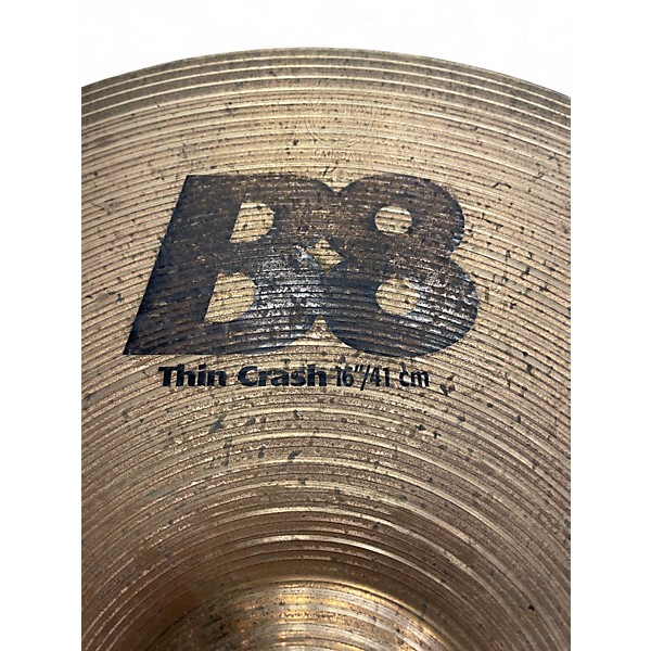 Used SABIAN 16in B8 Thin Crash Cymbal