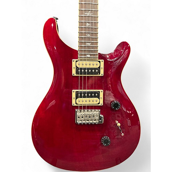Used PRS SE Standard 24 VINTAGE CHERRY Solid Body Electric Guitar