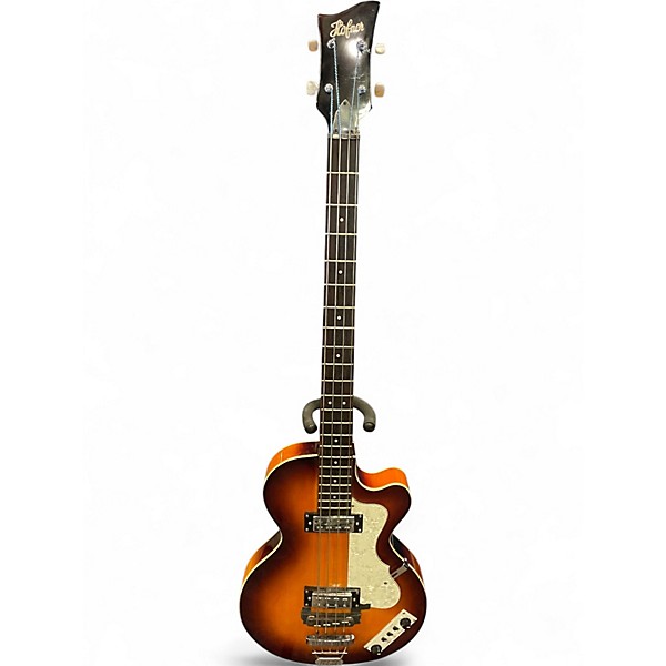 Used Hofner HI-CB BROWN Electric Bass Guitar