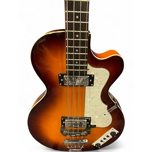 Used Hofner HI-CB BROWN Electric Bass Guitar