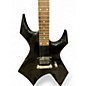 Used B.C. Rich Bronze Series Warlock Black Solid Body Electric Guitar