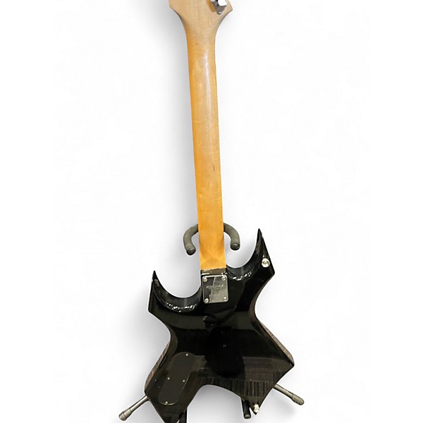 Used B.C. Rich Bronze Series Warlock Black Solid Body Electric Guitar
