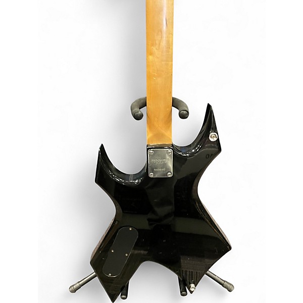 Used B.C. Rich Bronze Series Warlock Black Solid Body Electric Guitar