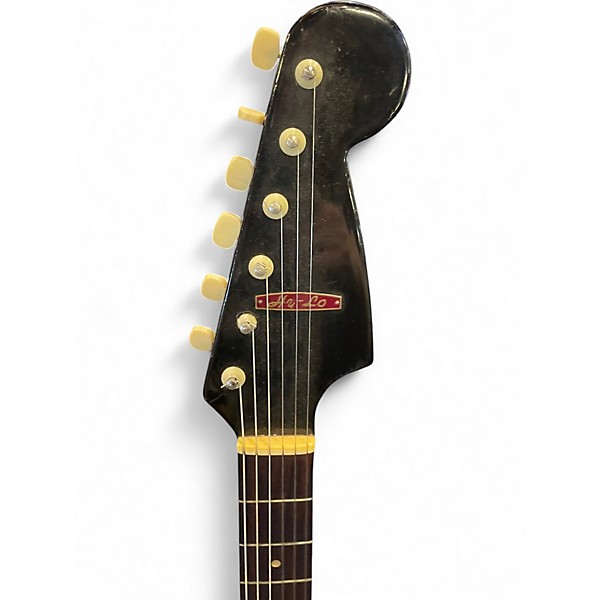 Used Teisco 60s Hi-Lo Brown Solid Body Electric Guitar