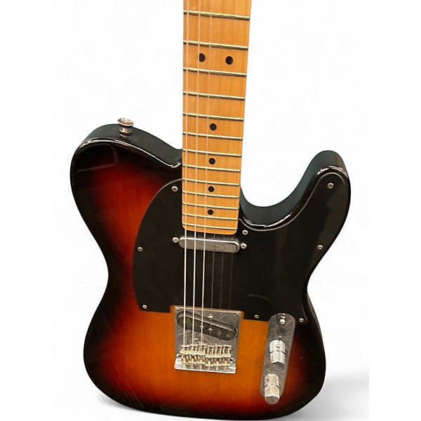 Used 2008 Fender American Standard Telecaster 3 Tone Sunburst Solid Body Electric Guitar
