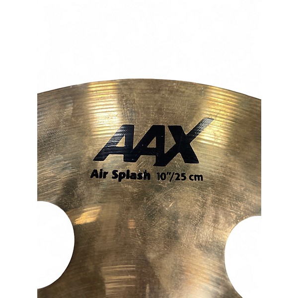 Used SABIAN 10in AAX Air Splash Cymbal