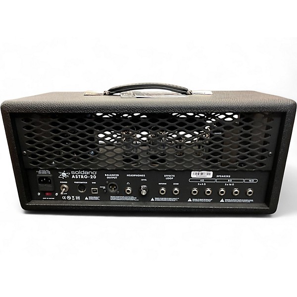 Used Soldano ASTRO-20 3-Channel 20-Watt Tube Guitar Amp Head