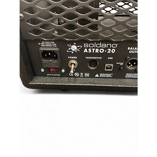 Used Soldano ASTRO-20 3-Channel 20-Watt Tube Guitar Amp Head